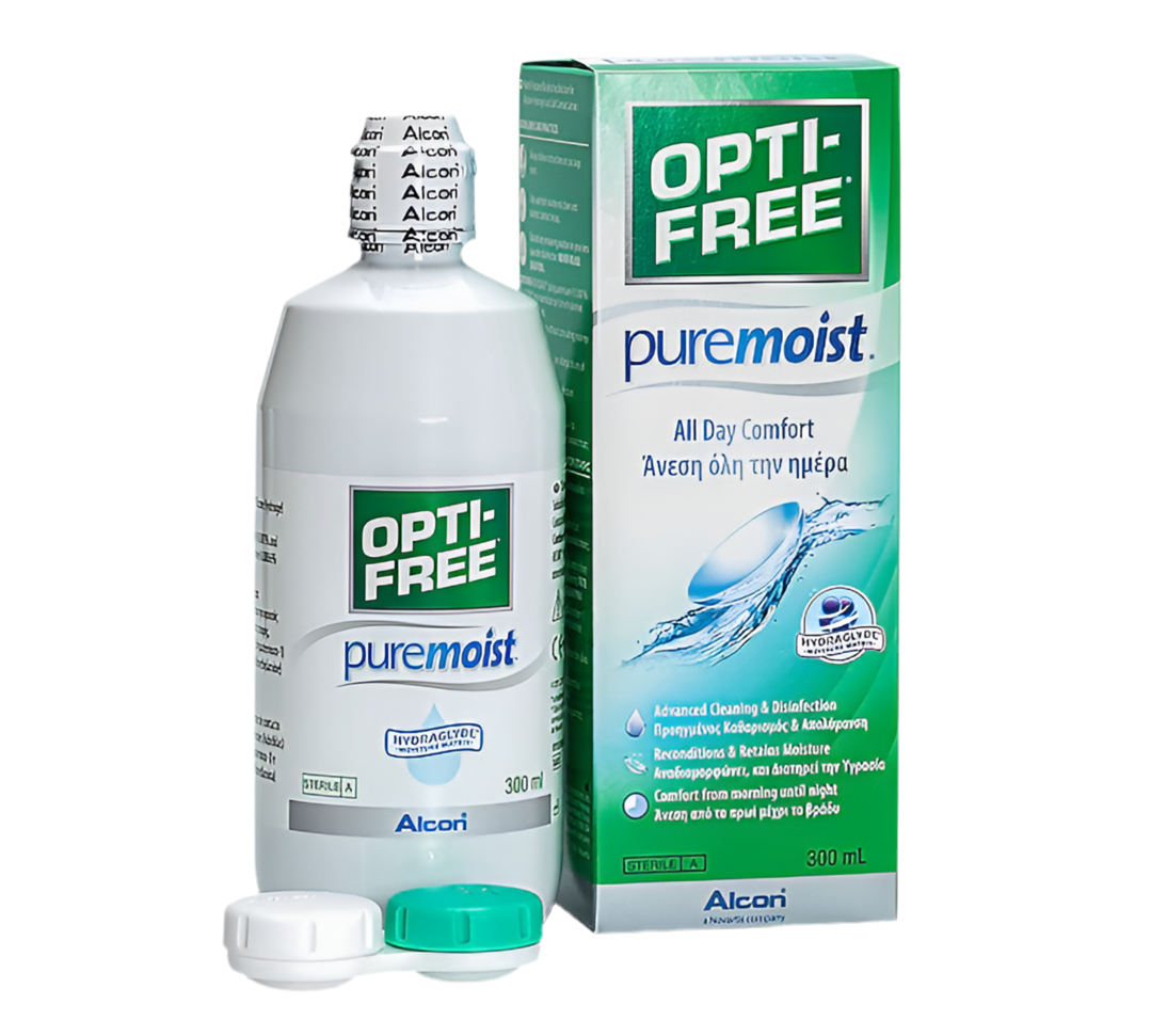 Opti-Free Pure Moist multi-purpose solution 10 fl oz/ 300ml