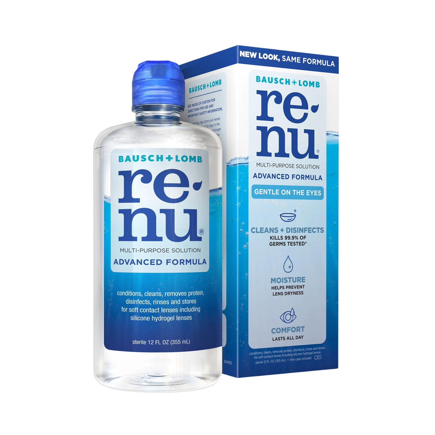 renu Advanced Formula Multipurpose solution 12 fl oz/ 355 ml