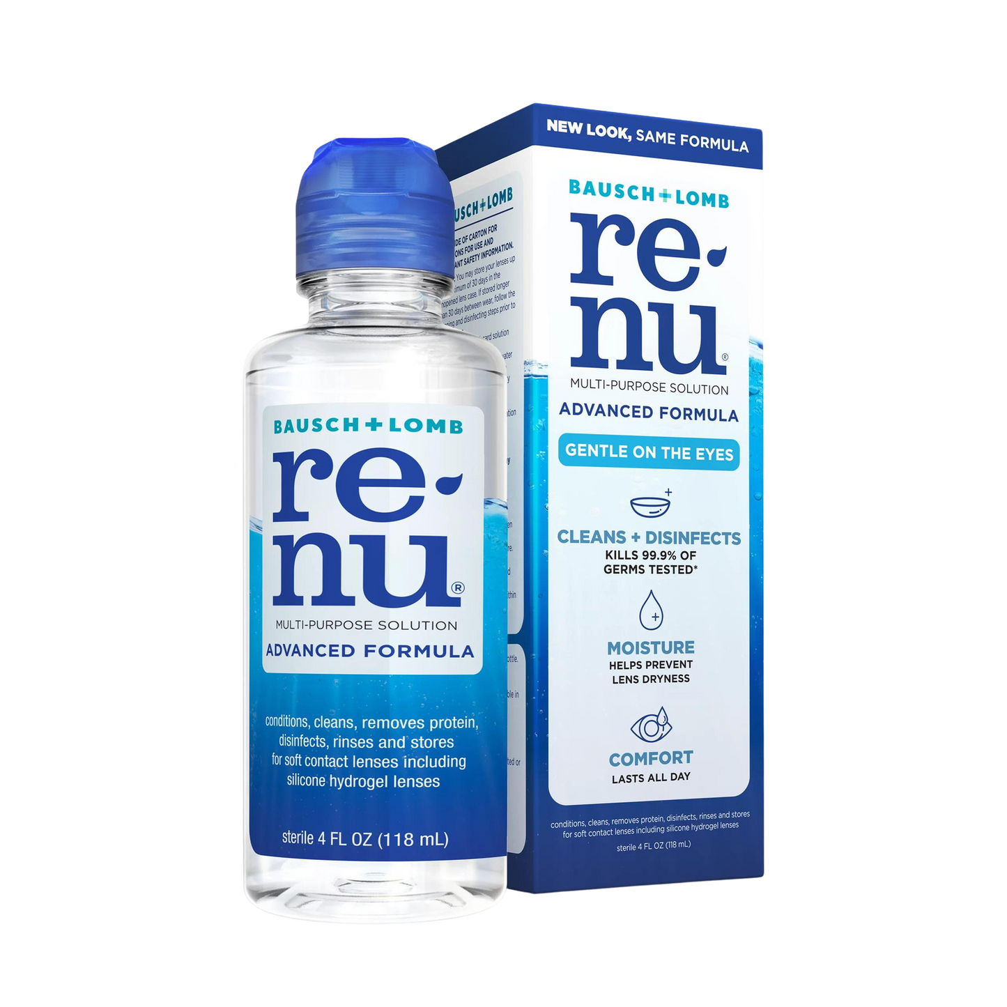 renu Advanced Formula Multipurpose solution 4 fl oz/ 118 ml