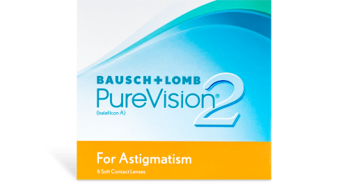 PureVision2 for Astigmatism box