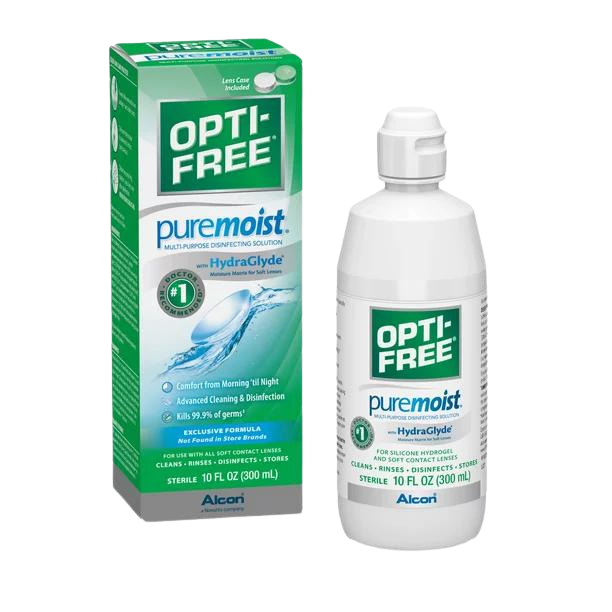 Opti-Free Pure Moist multi-purpose solution 4 fl oz/ 120ml