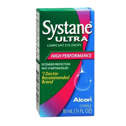 Systane Ultra lubricant eye drops